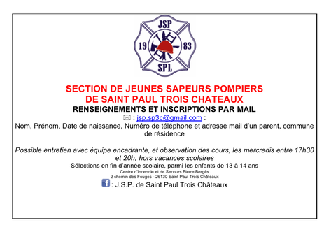 RENSEIGNEMENTS INSCRIPTIONS A4